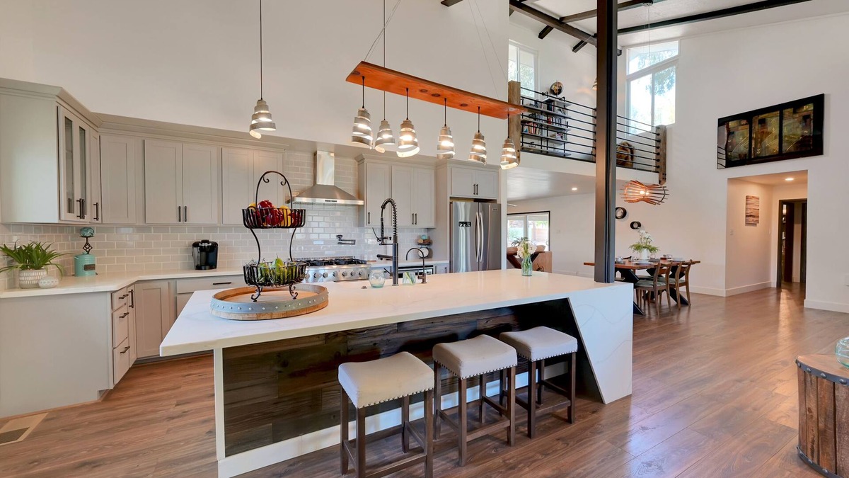 Yuba City House | Rustic Modern Retreat W/Pool And Game Room