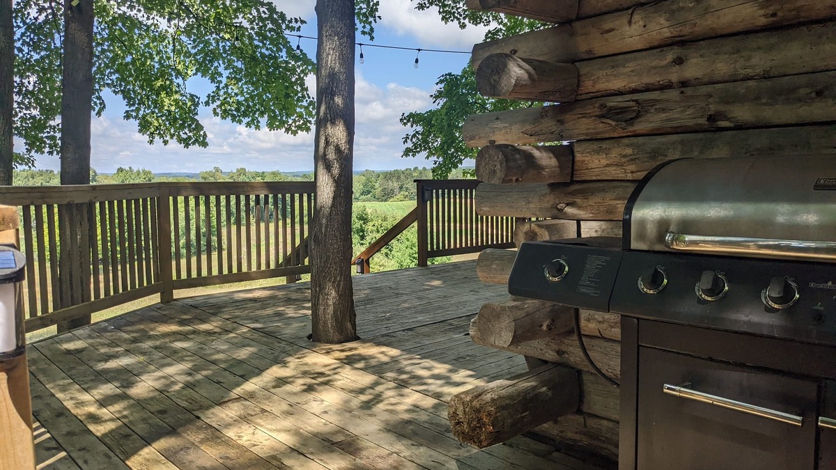 Bear Lake Cabin | Rustic Retreat Log Cabin Nestled Among 65 Acres