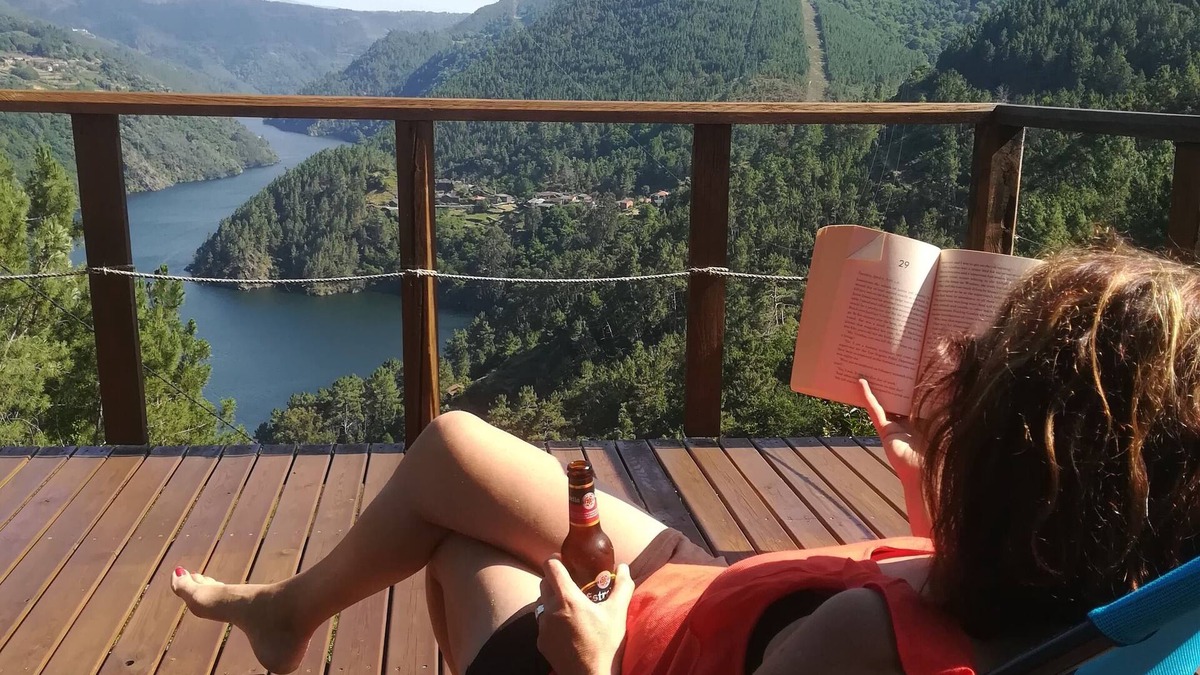 Carballedo House | Rustic stone cottage in Ribeira Sacra. Breathtaking river views.