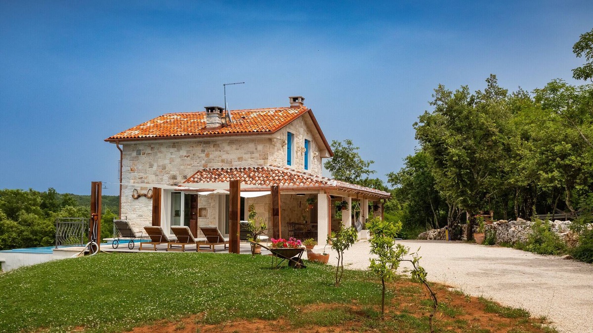 Bibali Villa | Rustic villa Krug with panorama view in Buje