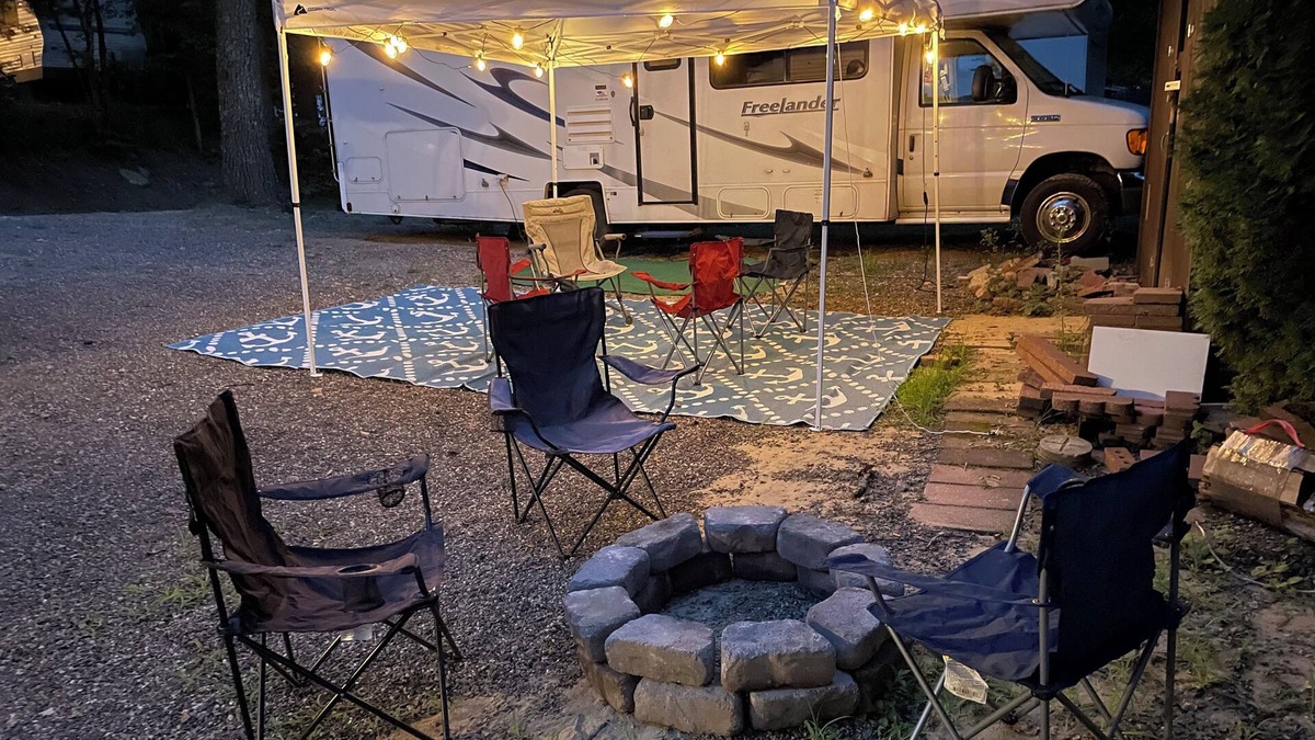 Stafford House | RV on Private Site at Roaring Brook Campground
