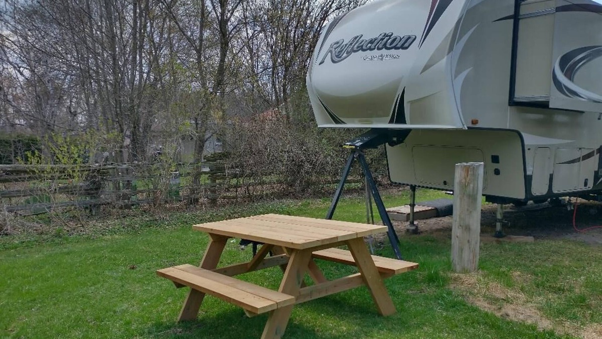 Sutton RV Rental | RV Parking Spot on acreage