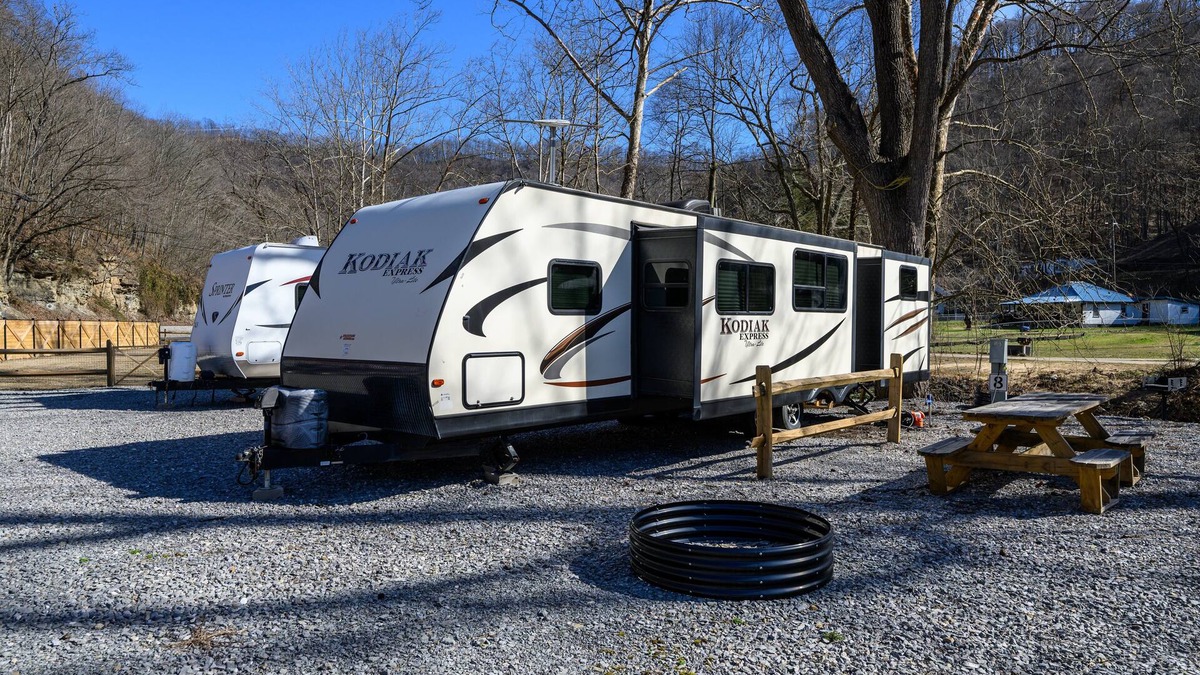Wilkinson House | RV Site 8 Camper - Hatfield McCoy Trails