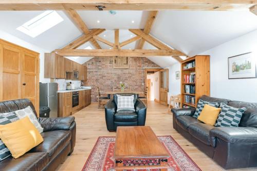 Eaton Mascott House | ryton grange church barn sleeps 5