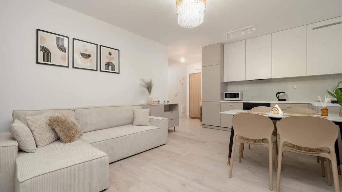 Katowice Apartment | Słoneczna 1A | 2-bedroom Apartment | Wi-Fi