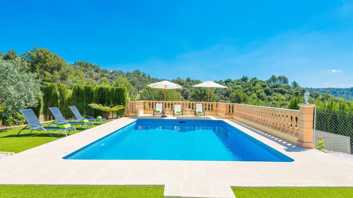 Mancor de la Vall Villa | SA TANCA (MANCORINA) - Villa with private pool in Mancor de la Vall. Free WiFi