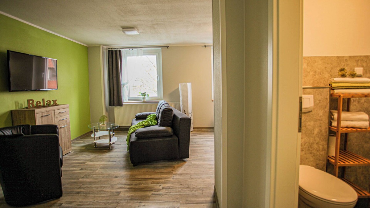 Großengottern Apartment | Sacher´s Quartiere - barrier-free!near Hainich National Park, Mühlhausen &.Gotha