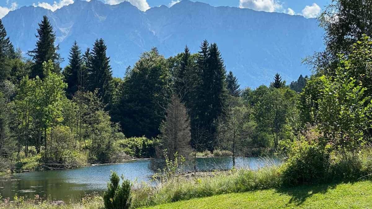 Maxlrain Apartment | Sachrang: Ferien-wohnung am See mit Bergblick
