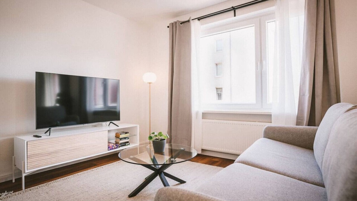 St Lorenz Condo | Sadebo balcony - 1,2km City center - kitchen
