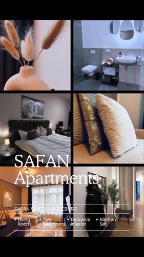 Magdeburg Apartment | SAFAN Suites I Elbnah I Balkon I Uniklinik I Parkplatz