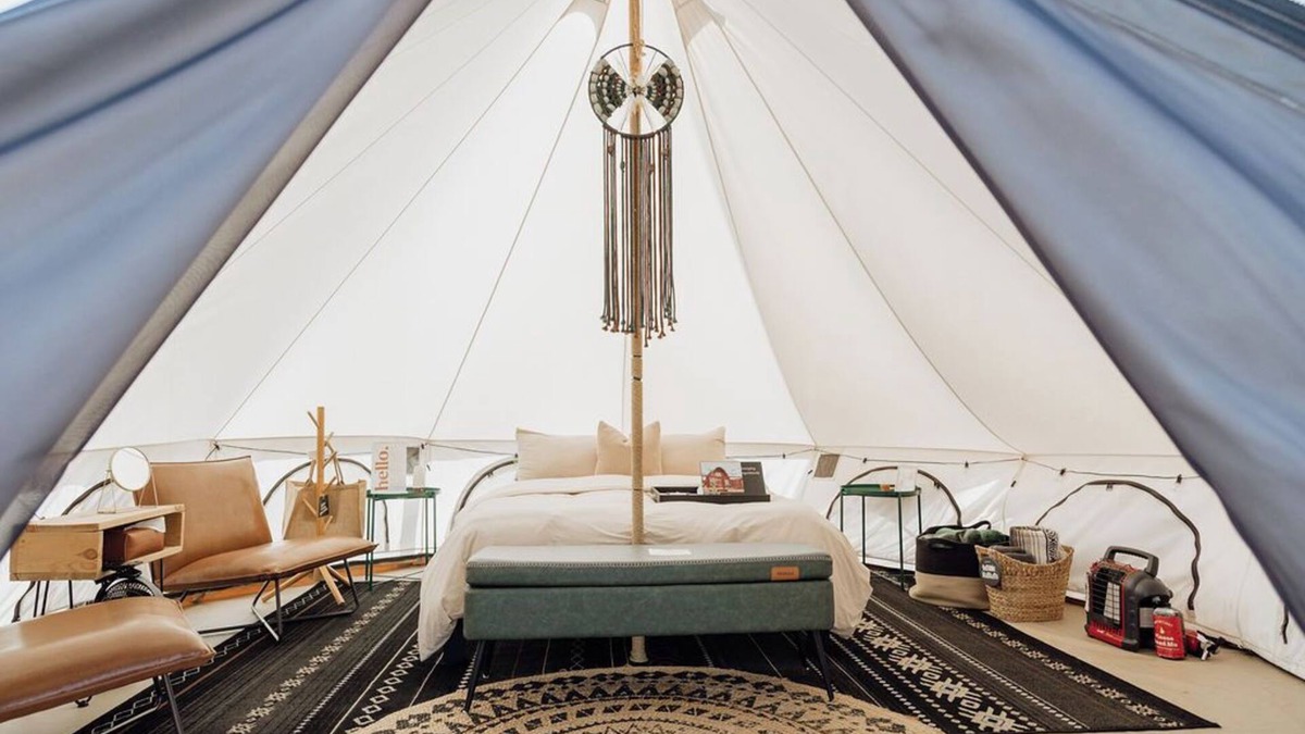Monticello RV Rental | Sage Bell Tent near National Parks