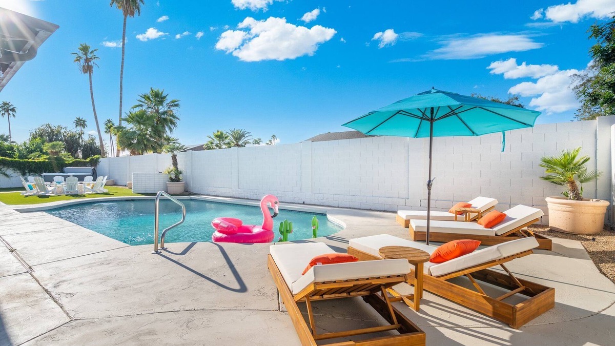 Village Estates House | Saguaro Sunsets - Pool, Hot tub, Arcade Room, Outdoor Kitchen, Firepit