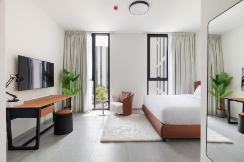 Sharjah Apartment | Sahab - Hermes Leather Home