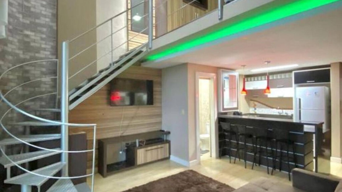 Centro House | Saint Sebastian Flat 612 - Com Hidro! até 4 Pessoas, Duplex, no Centro