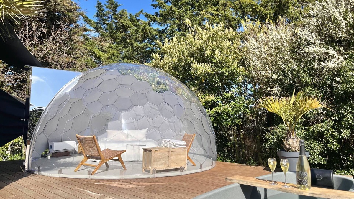 Pleneuf-Val-Andre Cabin | Saint Pabu'lle - Bubble 300m from the sea & spa