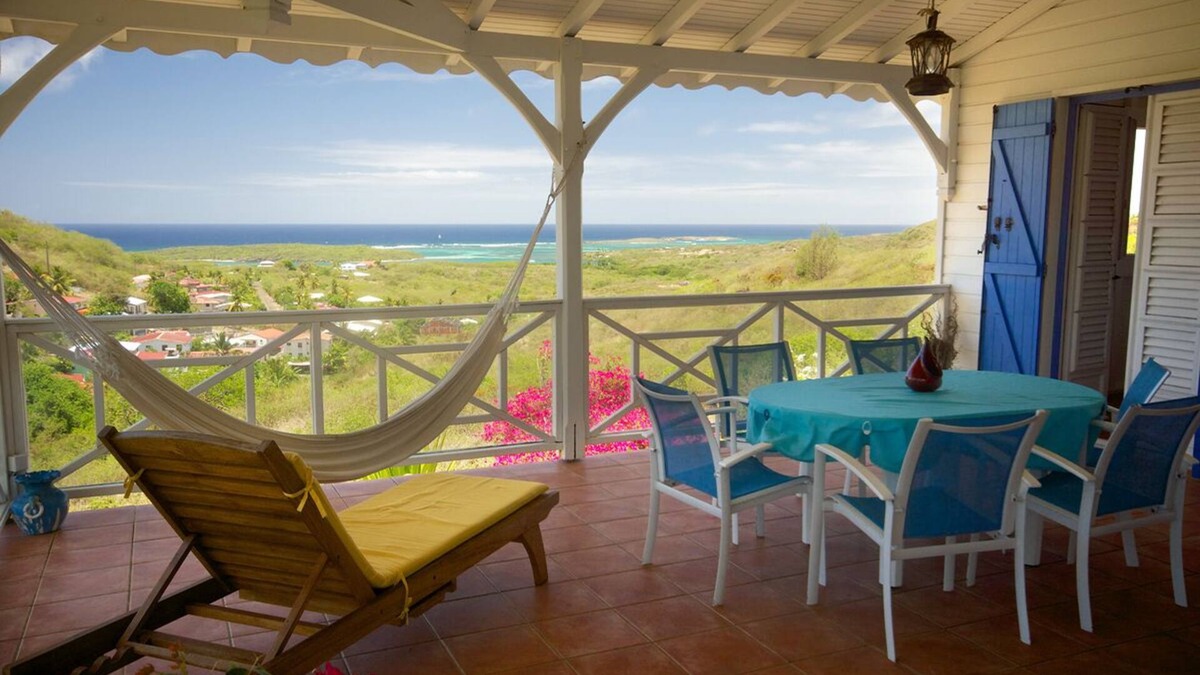 Sainte-Anne House | Sainte Anne: Creole Villa with Wonderful view on sea and islets CapChevalie