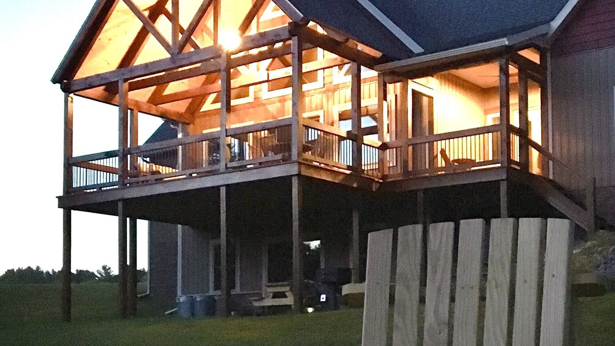 Altmar House | Salmon River waterfront home on 10 acres at Ellis Cove