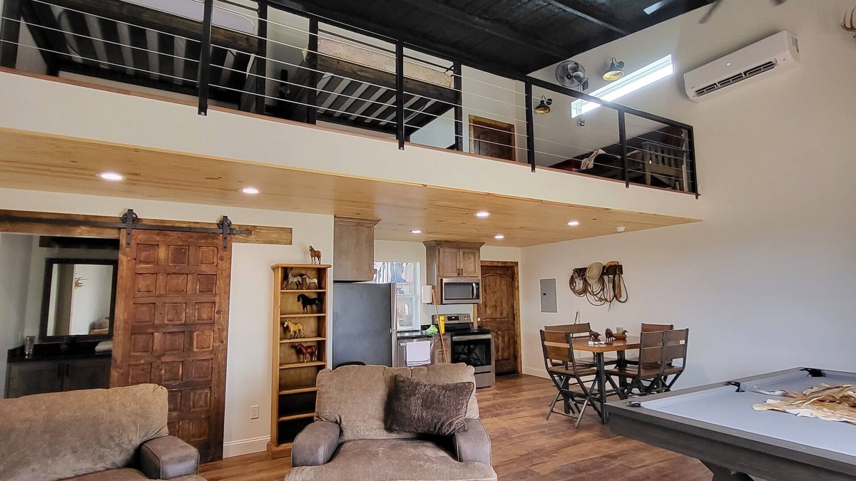Old Glory House | Salt Fork Ranch on the Brazos - ManCave - North of Old Glory & Aspermont, TX