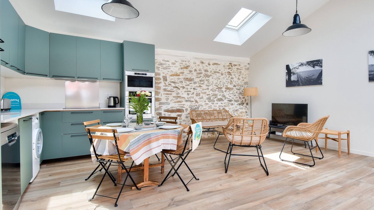 Noirmoutier-en-l'Ile Ski Chalet | Salt marshes and beaches - 2 adults - 2 children
