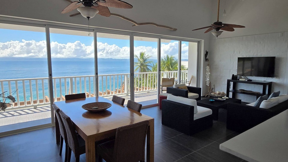 Punta Balandra Condo | Samana , Vistamare. Spectacular Ocean & Beach Front Apartment.