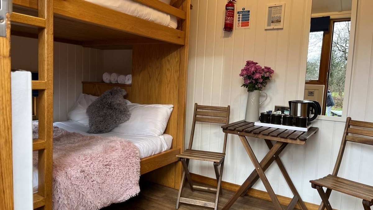 Higher Walton Cabin | Samlesbury Hall Shepherd's Hut