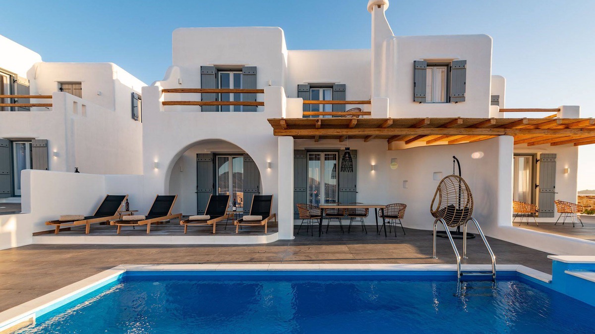 Glinado Villa | Sand Villa - Naxian Sunset Villas complex - Private pool