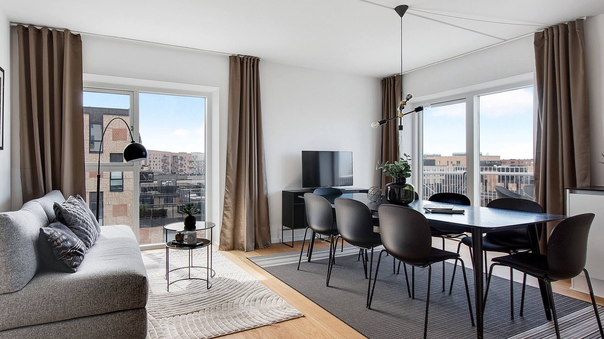 Orestad Apartment | Sanders Arena - Chic 3-Bdr Apt Close to Metro