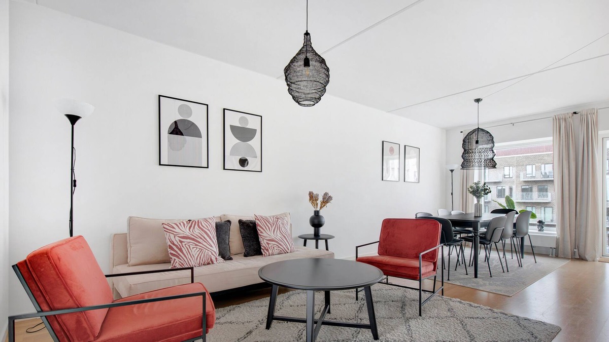 Orestad Apartment | Sanders Arena - Cute 3-Bdr. Apt. Close to Metro