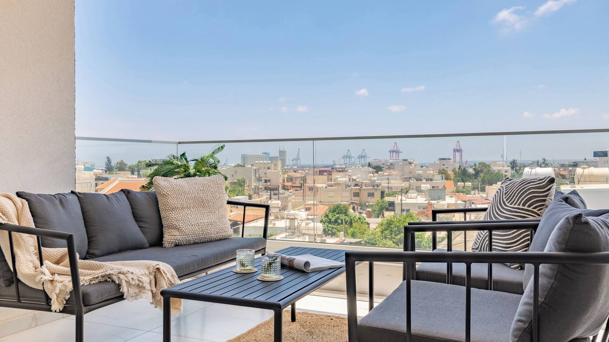 Limassol Apartment | Sanders Cruise - Brand New 1-Bdr Apt with Balcony