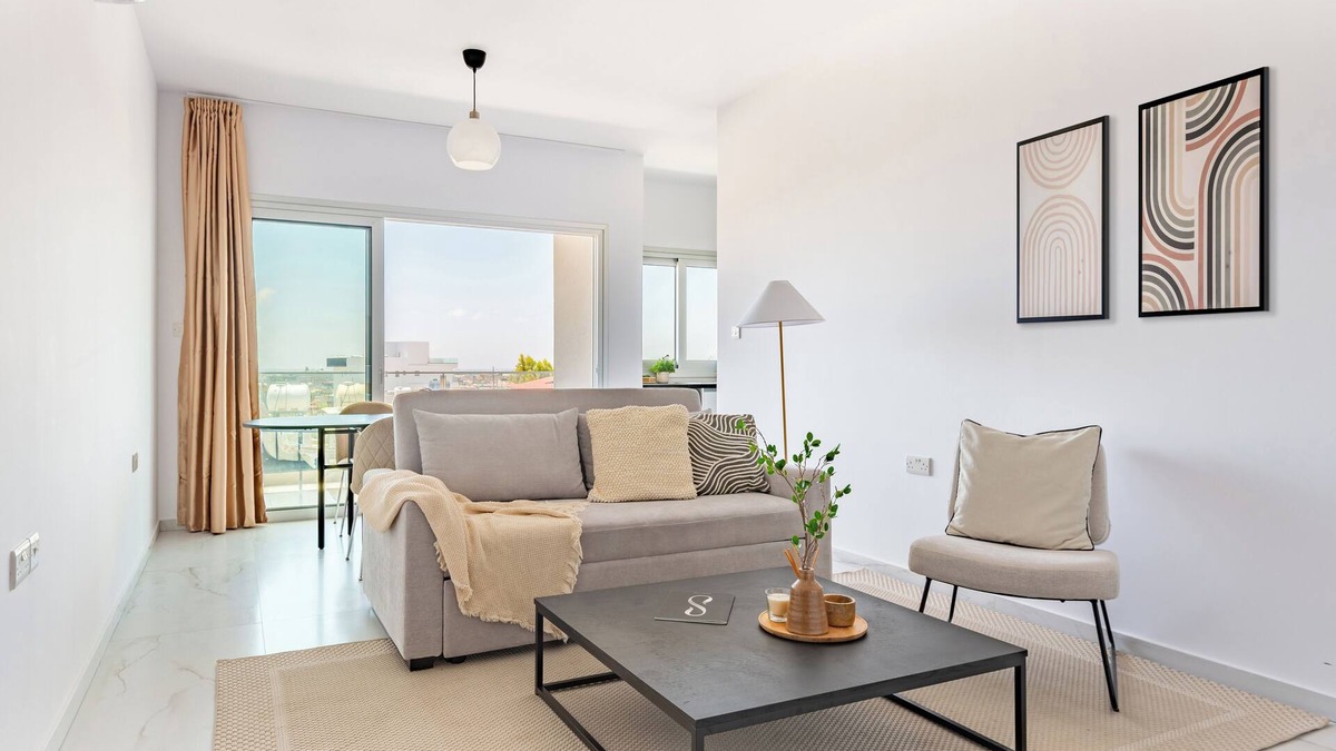 Limassol Apartment | Sanders Cruise - Modern 1-Bdr Apt with Balcony