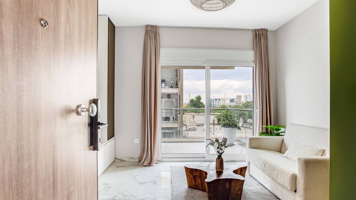 Thessaloniki Apartment | Sanders Old Port - Charming 1-Bdr Apt with Balcony