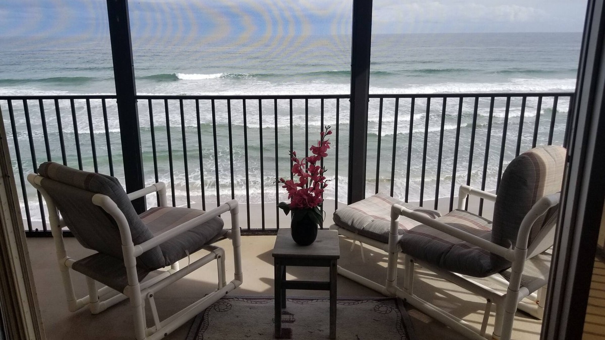 South Patrick Shores Condo | Sandpiper Towers- Be at home on the beach!
