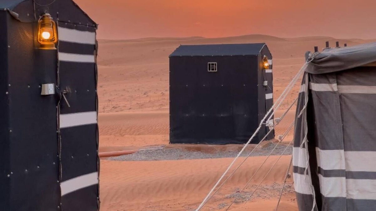 Al Wasil RV Rental | Sands Dream Tourism Camp - 2 Twin Beds Tent
