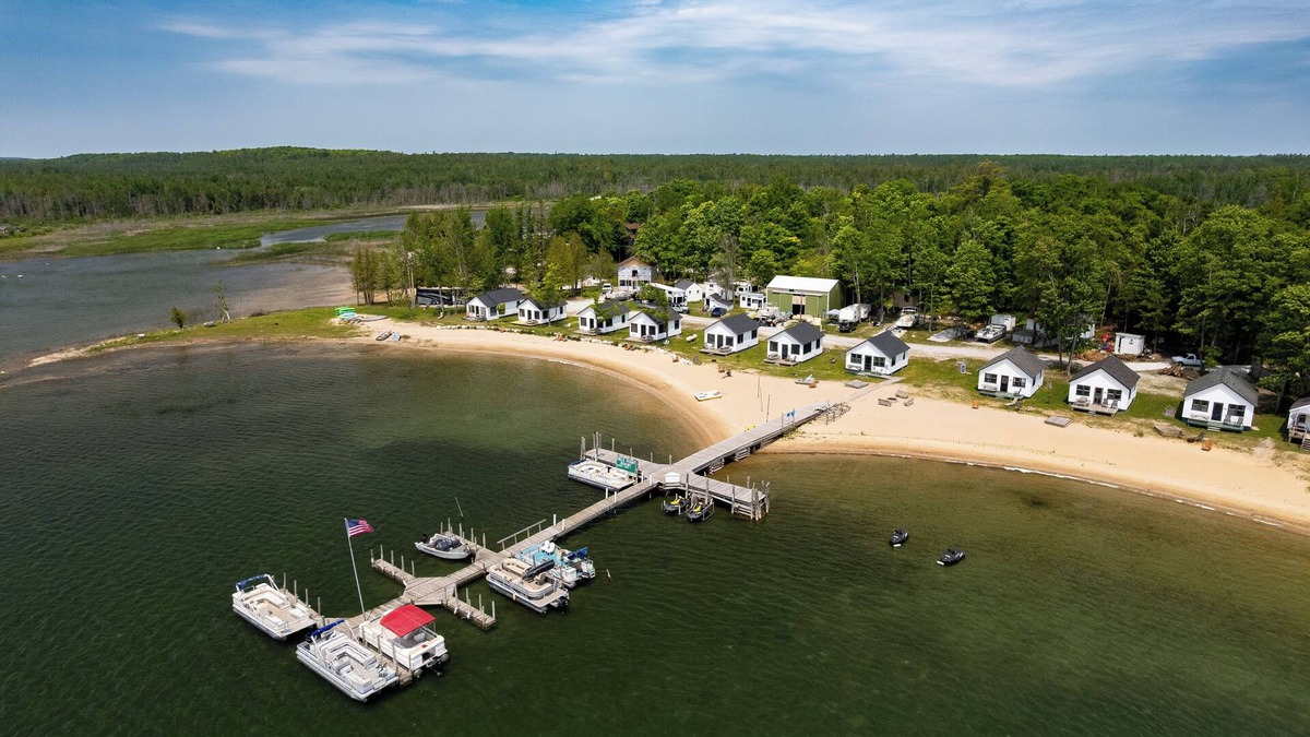 Cedarville Cabin | Sandy Beach & Sunset Views: Cedarville Cabin 3!