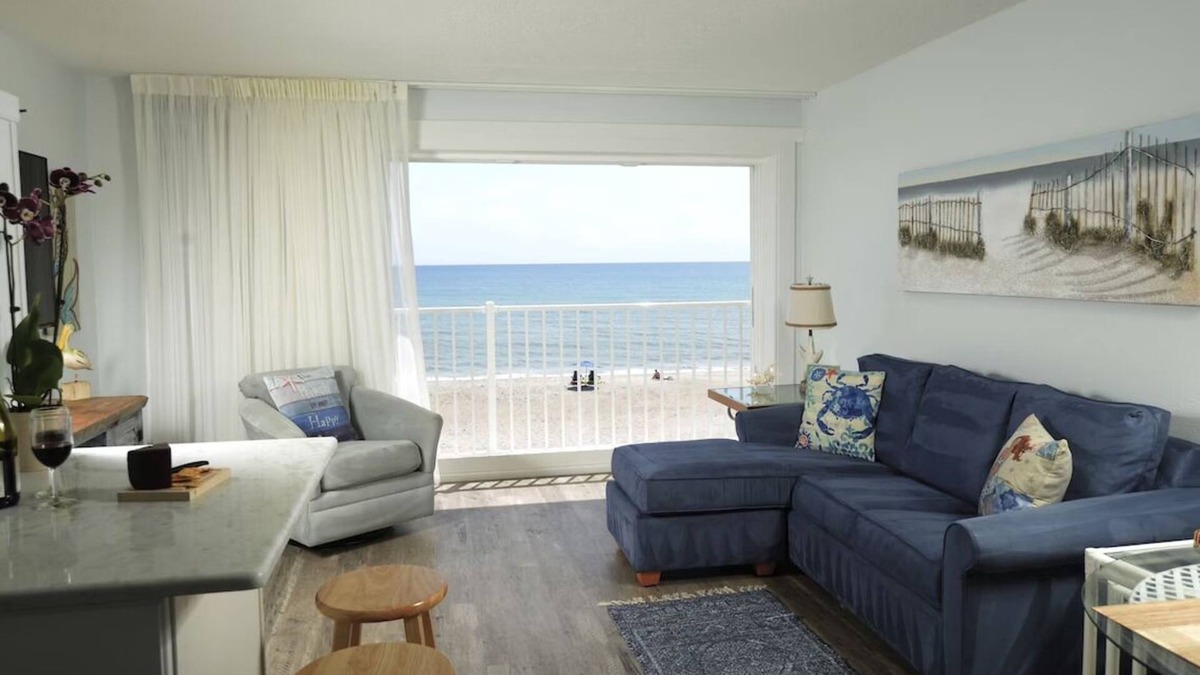 Indialantic By The Sea Resort | Sandy Stay: Spacious Suite with Kitchen & Ocean Front | Stunning Sunset