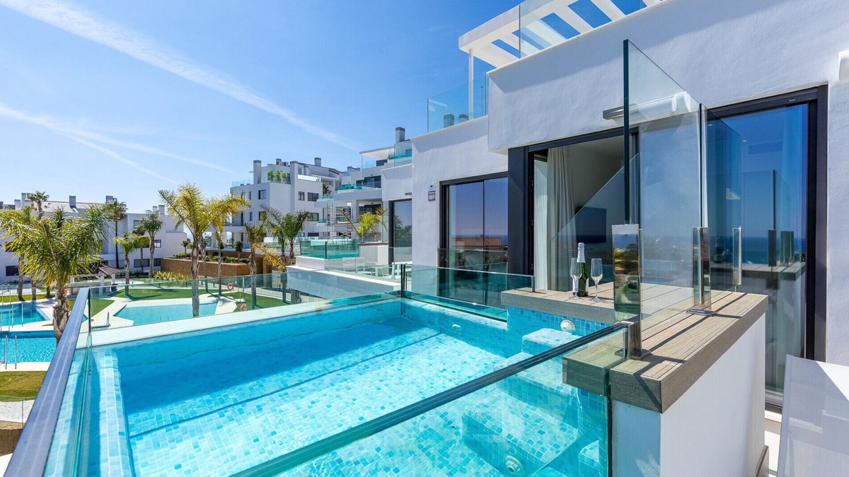 El Faro Apartment | Santa Barbara Heights II CLC - Luxury, private terrace pool, sea view