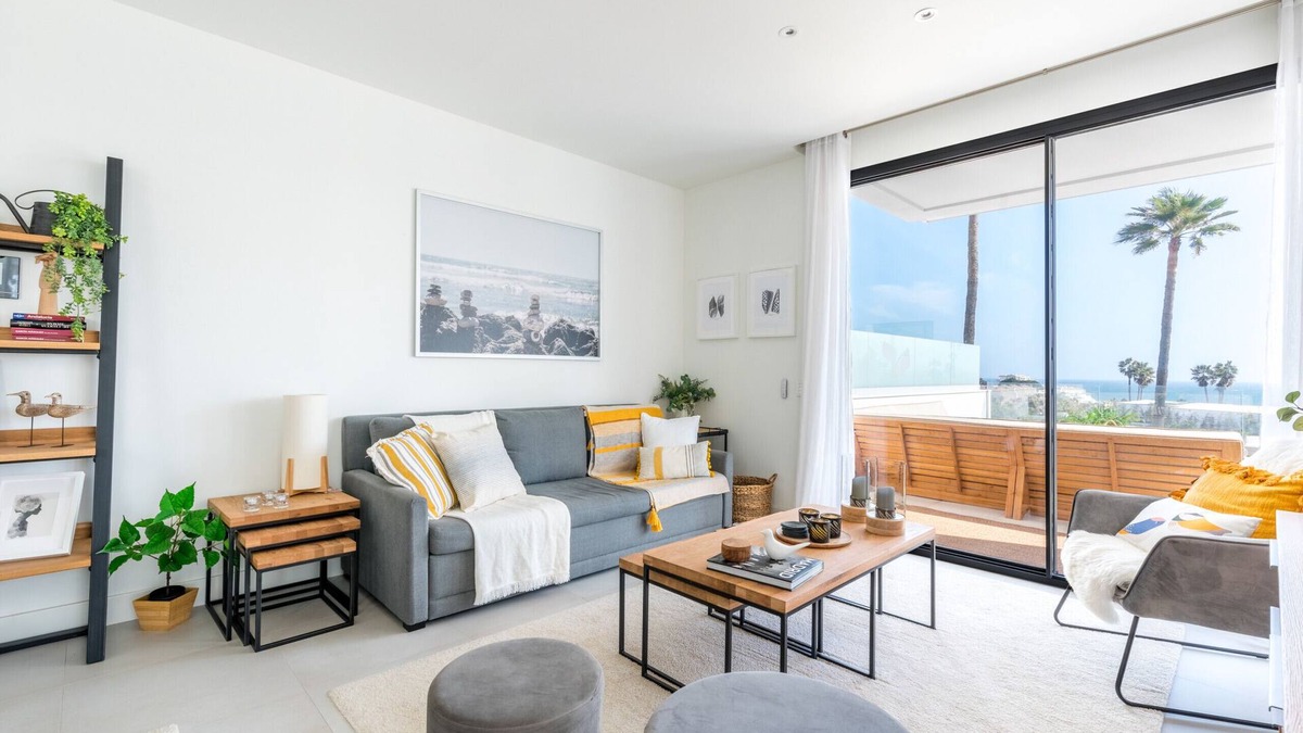 El Faro Apartment | Santa Barbara Heights III CLC - Luxury, private pool on terrace, sea view