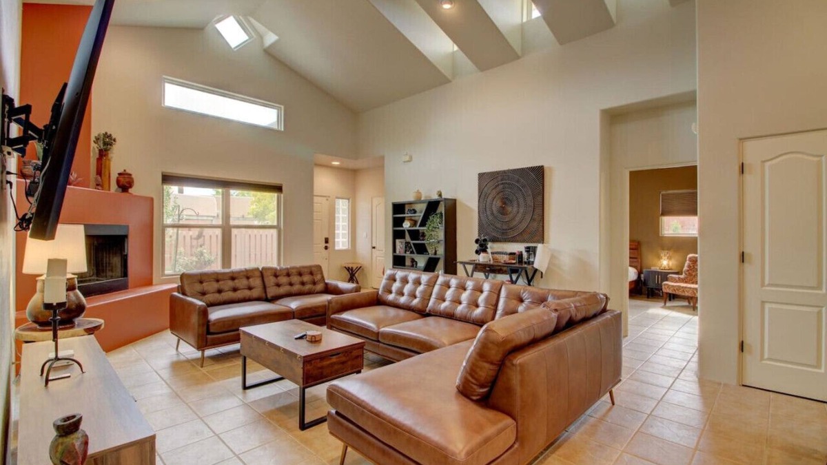 Santa Fe House | Santa Fe Home with Private Yard