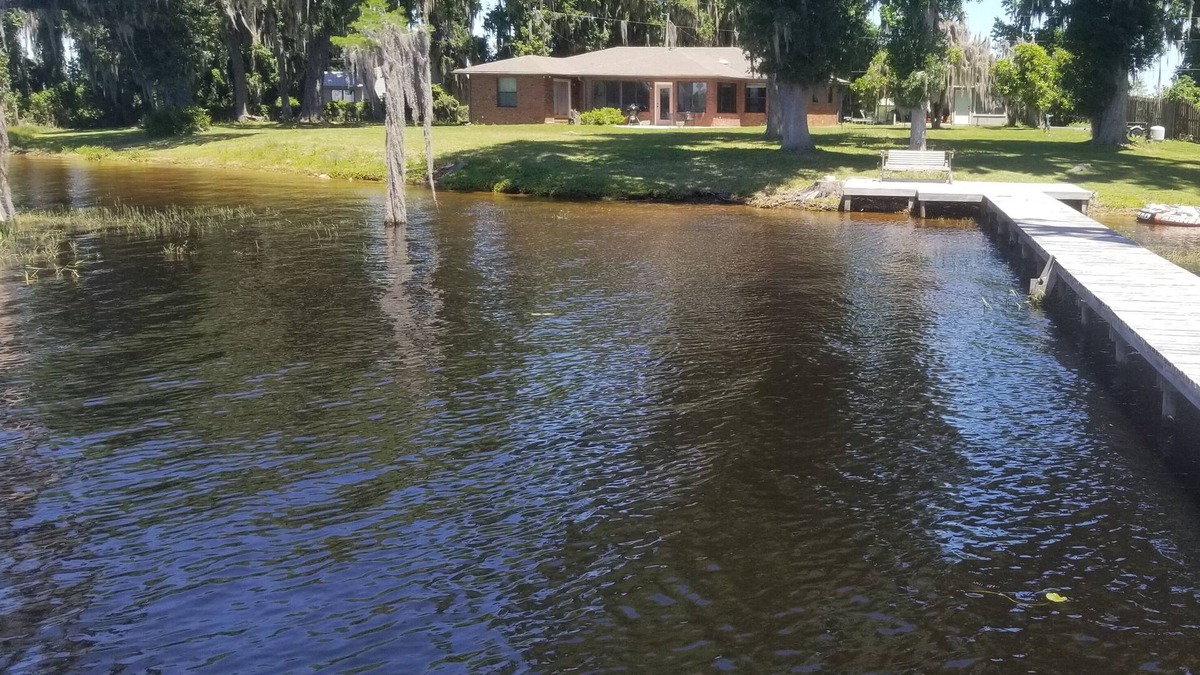 Putnam Hall House | Santa Fe Lake - Dock with Swimming Area and Stunning Sunsets