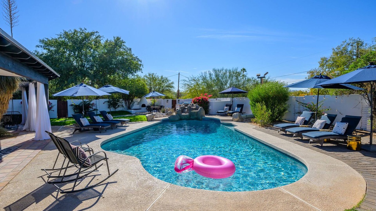 Central Scottsdale House | Santa Fe Modern in the Center of Scottsdale w/private heated pool