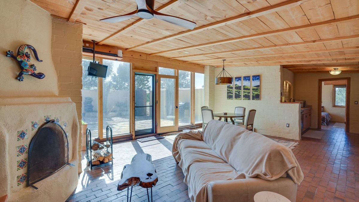 Eldorado at Santa Fe Cottage | Santa Fe Vacation Rental w/Patios & Pool Access!