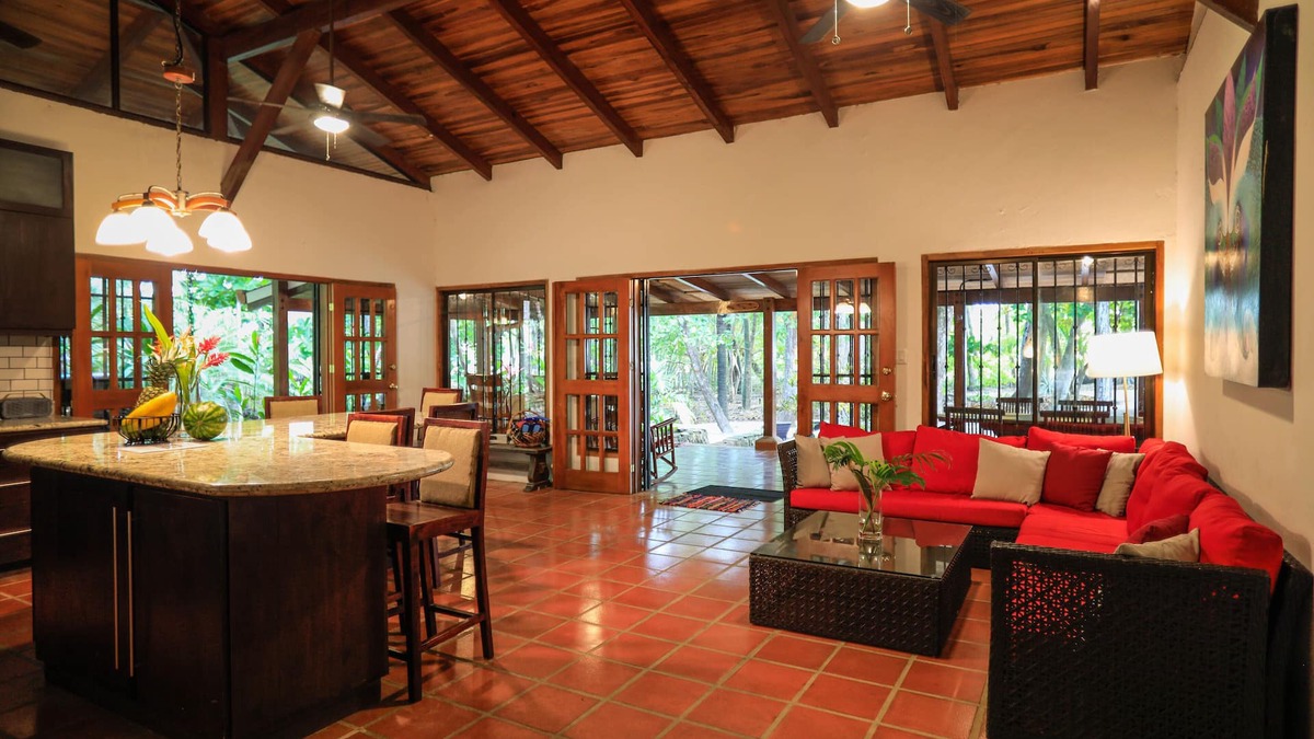 Playa Santa Teresa House | SANTA TERESA BEACHFRONT Private 2 Acre Garden Estate, w/Housekeeping