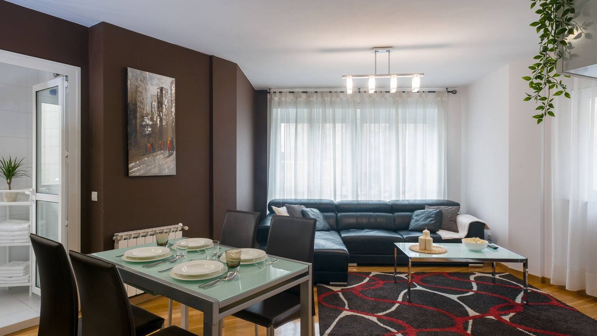 O Milladoiro Apartment | "SantaMaria I" Modern apartment 4km from Santiago, WiFi-Netflix-HBO connection