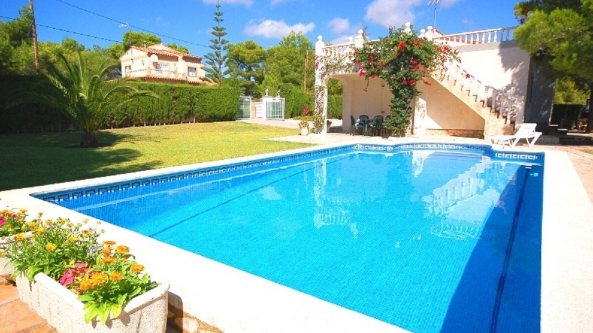 Les Tres Cales Villa | SAONA VILLAS (VN LOSPI): villa for 7 people, private swimming pool, air co