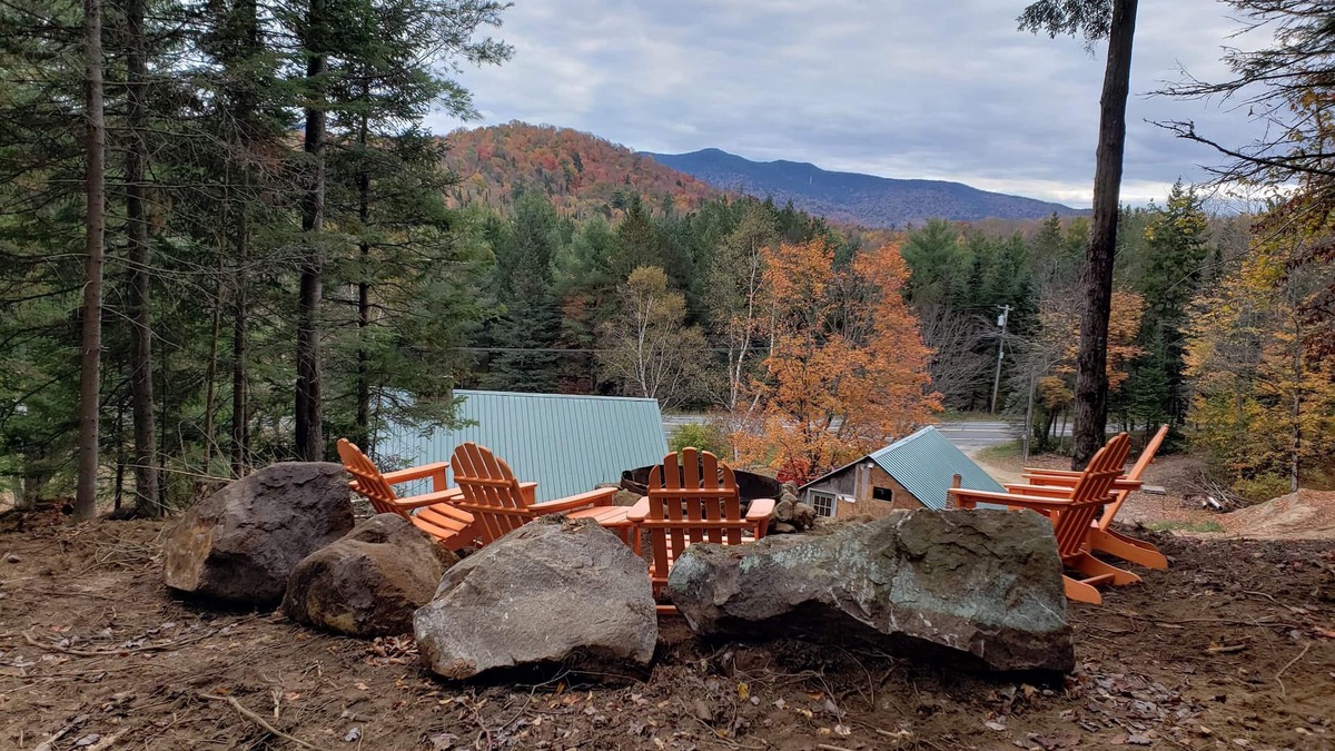 Bloomingdale Apartment | Saranac Lake Adirondack Modern Loft-fire pit, river access, 100 acre forest