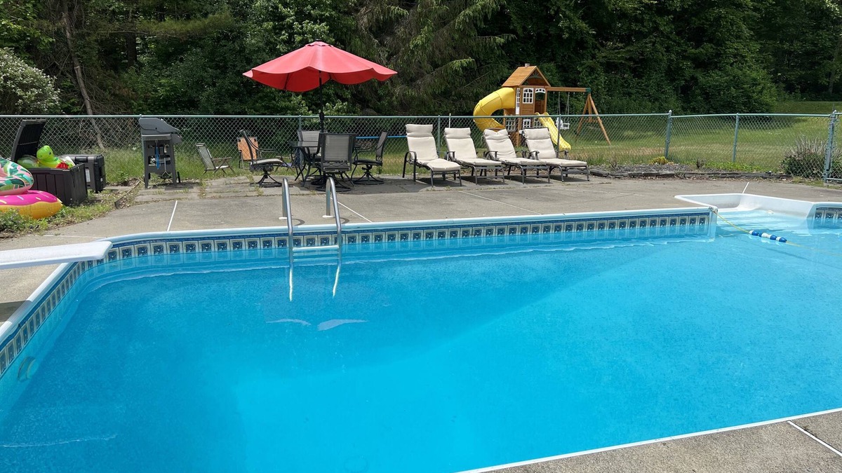 Middle Grove House | Saratoga Family Retreat: 15 minutes to racetrack with heated pool and 4 bedrooms