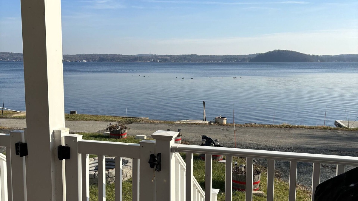 Malta House | Saratoga Lakefront Two Family House 1st fl unit Belmont Travers 12 min to track