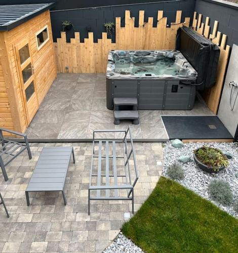 Buhl Apartment | Sauna et SPA en rez-de-jardin au pied de la montagne