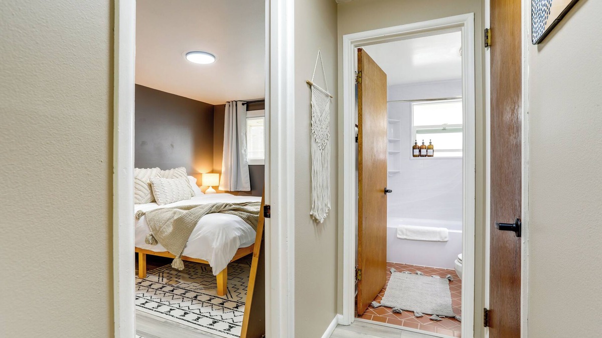 Ballard Apartment | Scandi Boho Seattle Apartment, Walk to Waterfront!