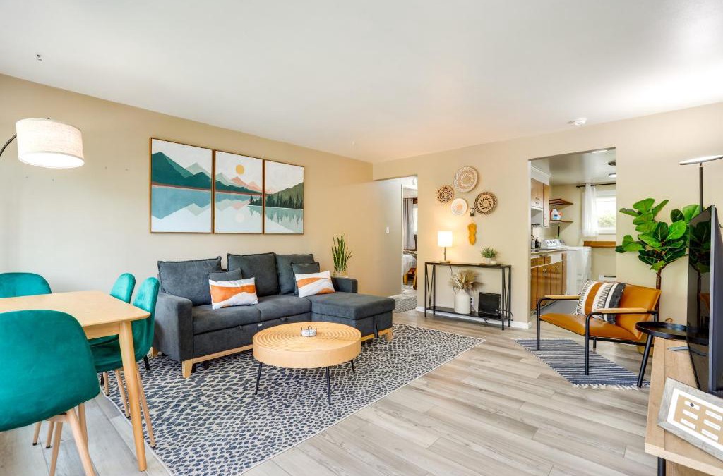 Old Ballard Apartment | Scandi Boho Seattle Apartment, Walk to Waterfront!